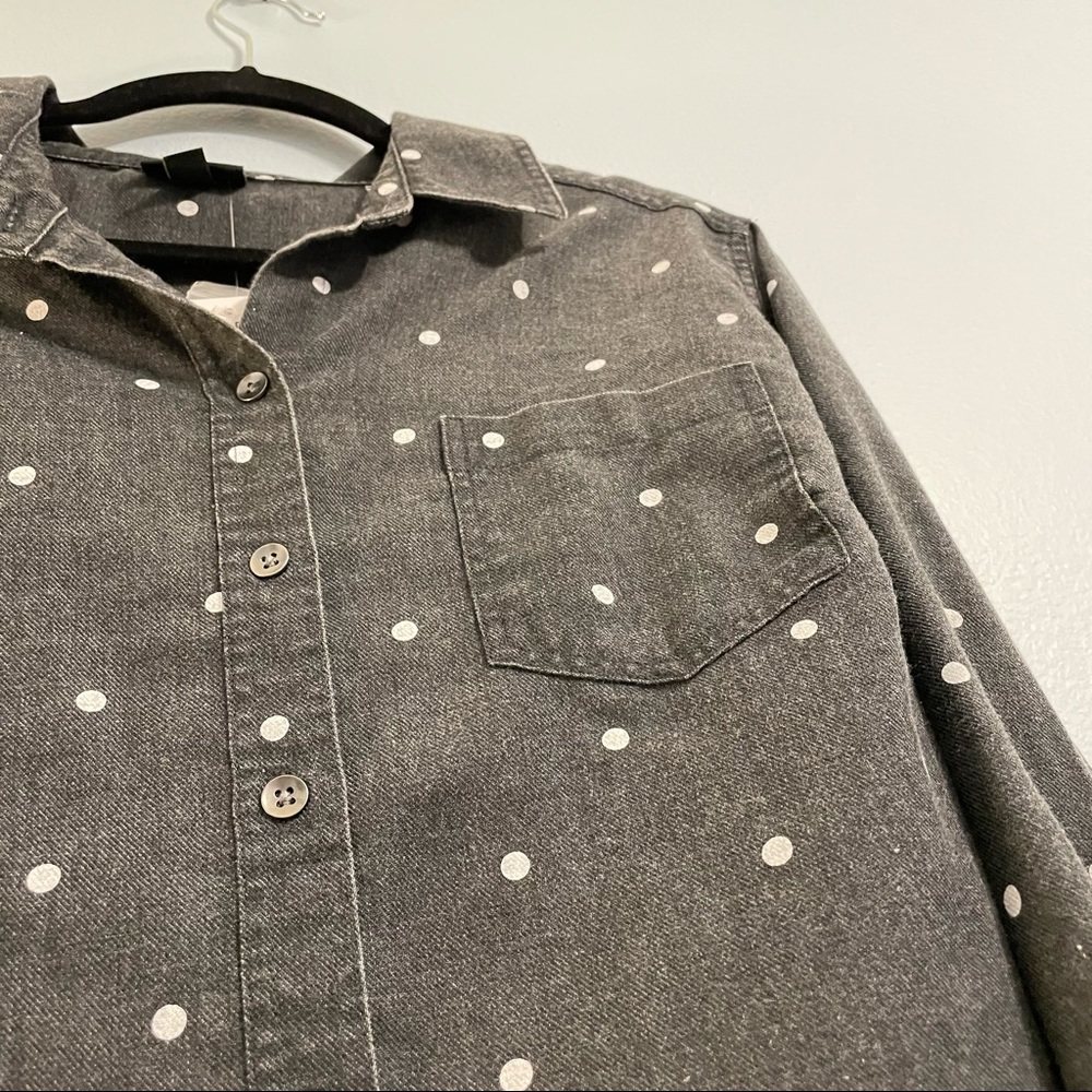 Torrid dipin’ dots button down